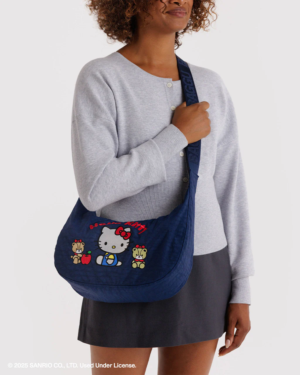 341-medium-nylon-crescent-bag-w-key-leash-embroidered-hello-kitty-teddy-1.webp
