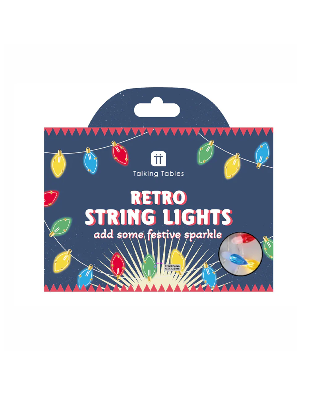 Retro Pop Bulb LED String Lights