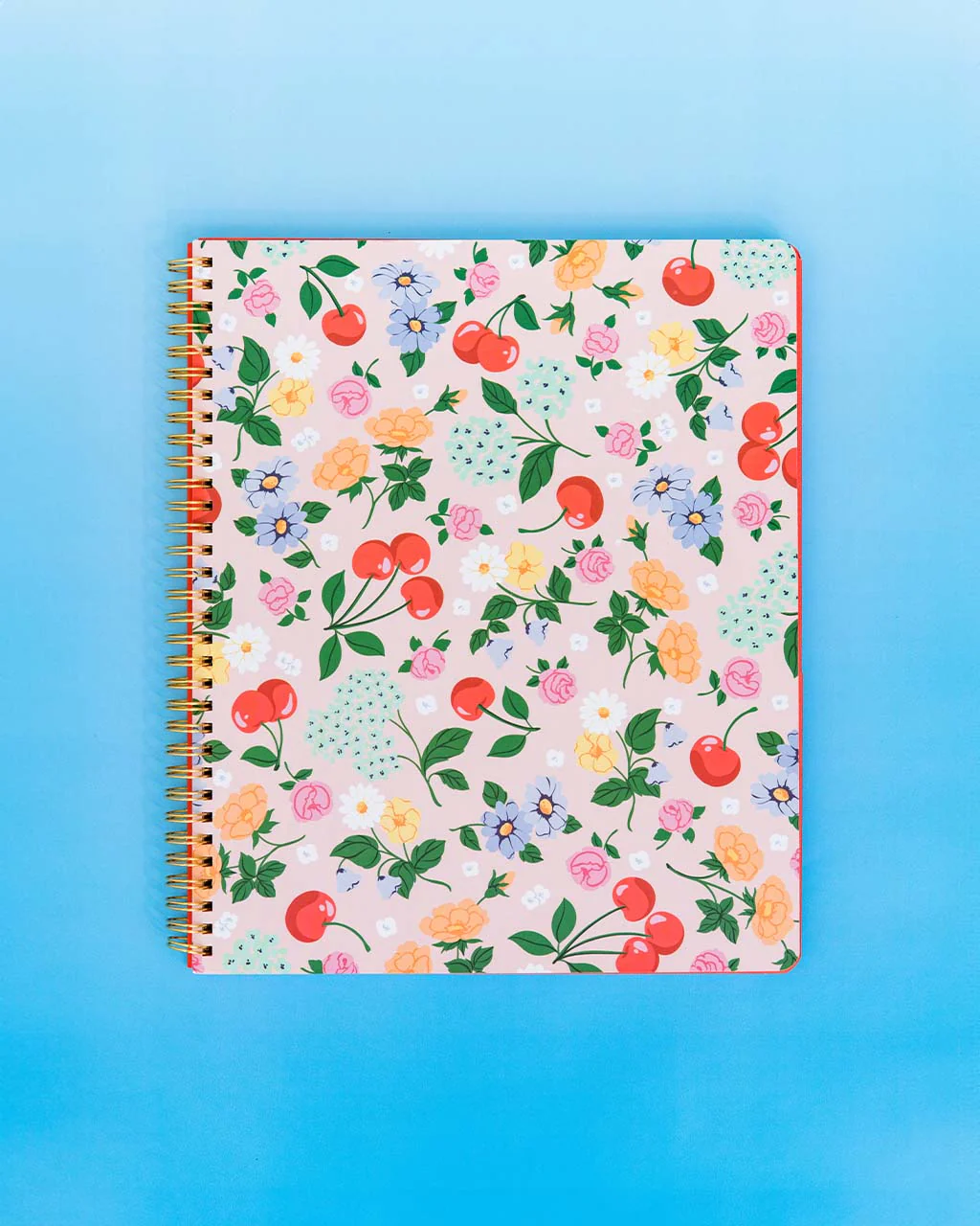 Rough Draft Large Notebook - Flowers and Fruit