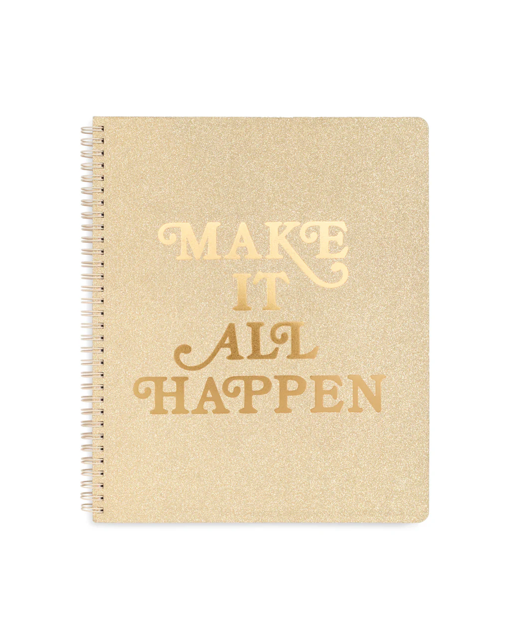 Rough Draft Large Notebook - Make it Happen