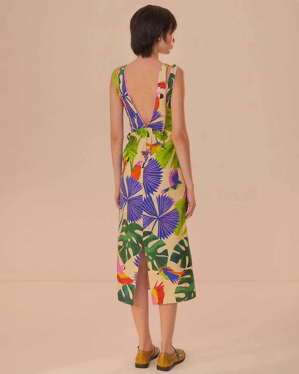 3502-sand-macaw-jungle-v-neck-midi-dress-1.webp