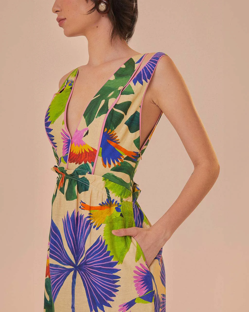 3502-sand-macaw-jungle-v-neck-midi-dress-1.webp