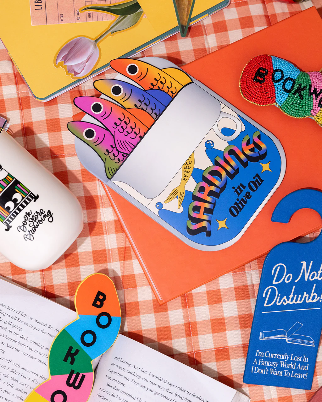 Sardines in a Can Bookmark Set