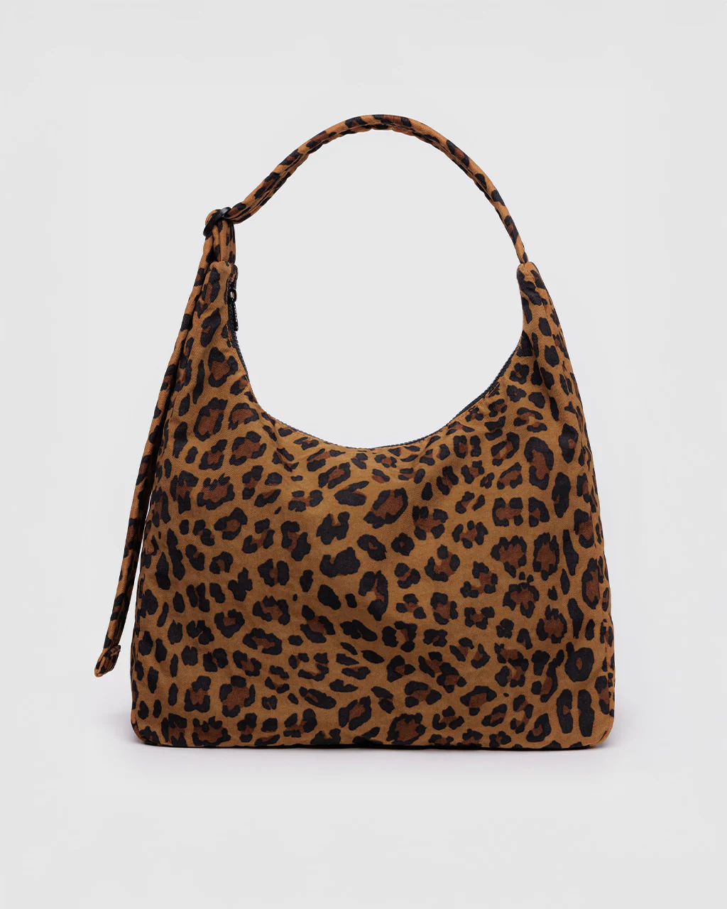 Nylon Shoulder Bag - Leopard