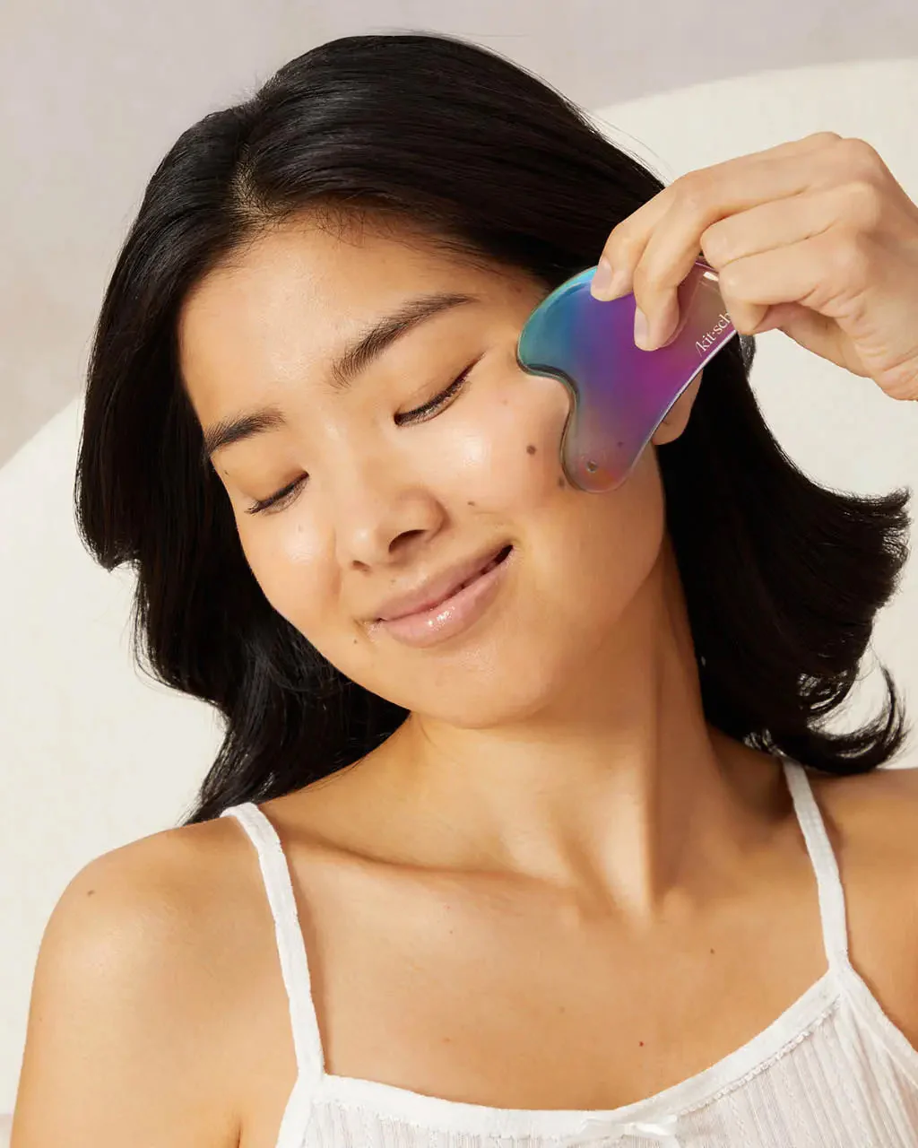 Stainless Steel Gua Sha - Iridescent