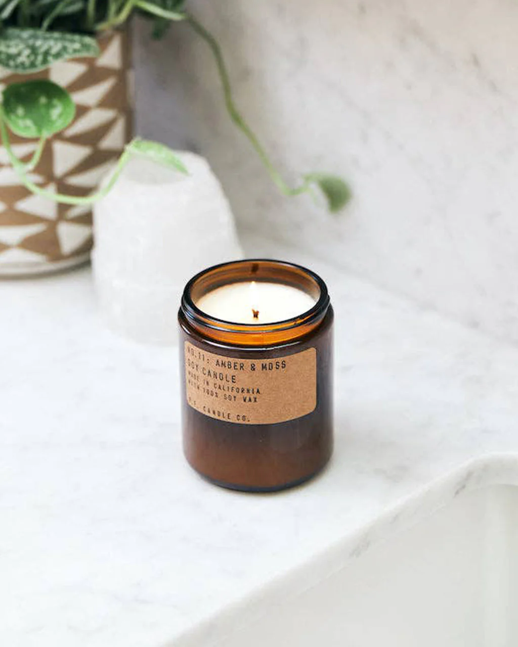 Standard Candle - Amber & Moss