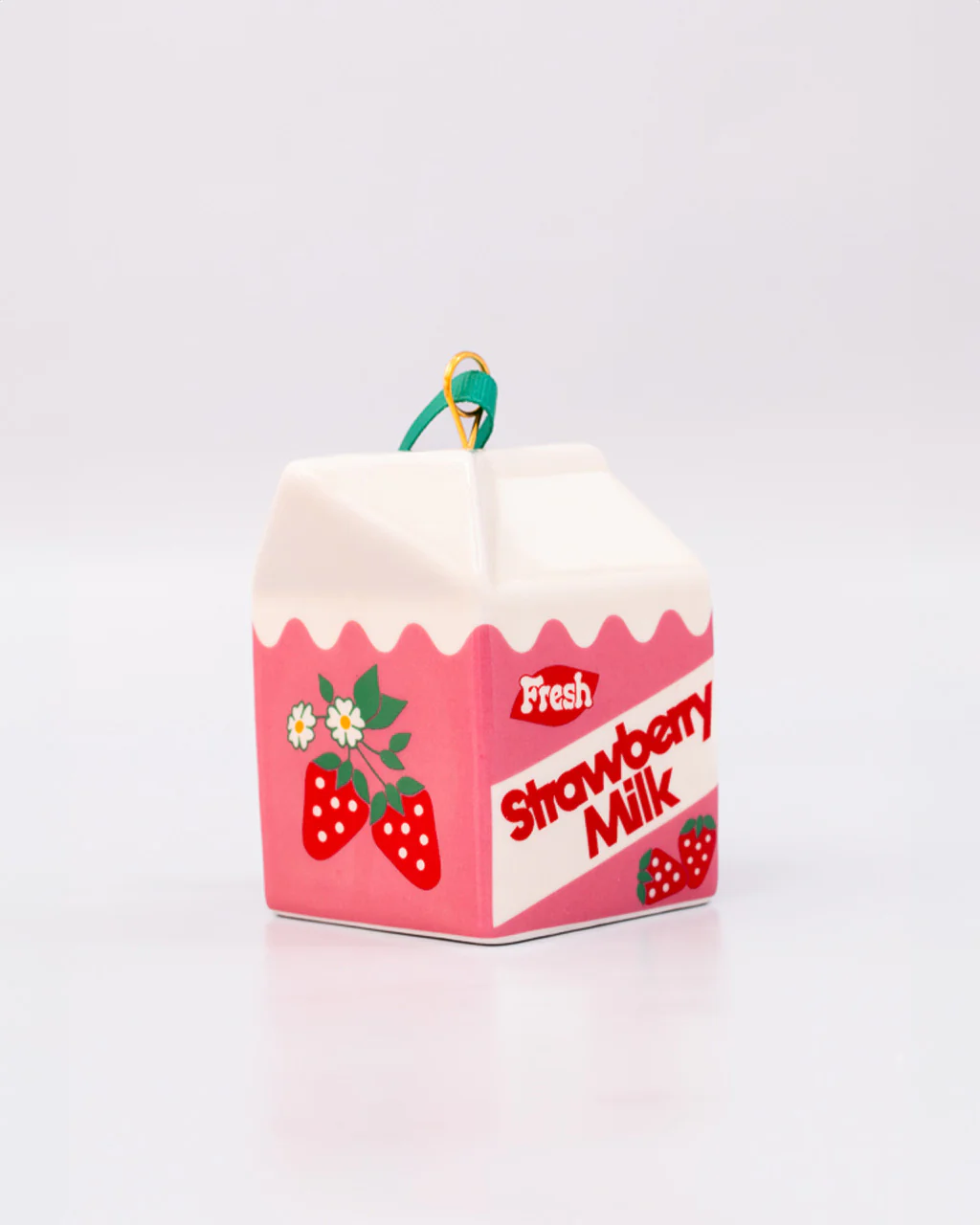 Strawberry Milk Ornament