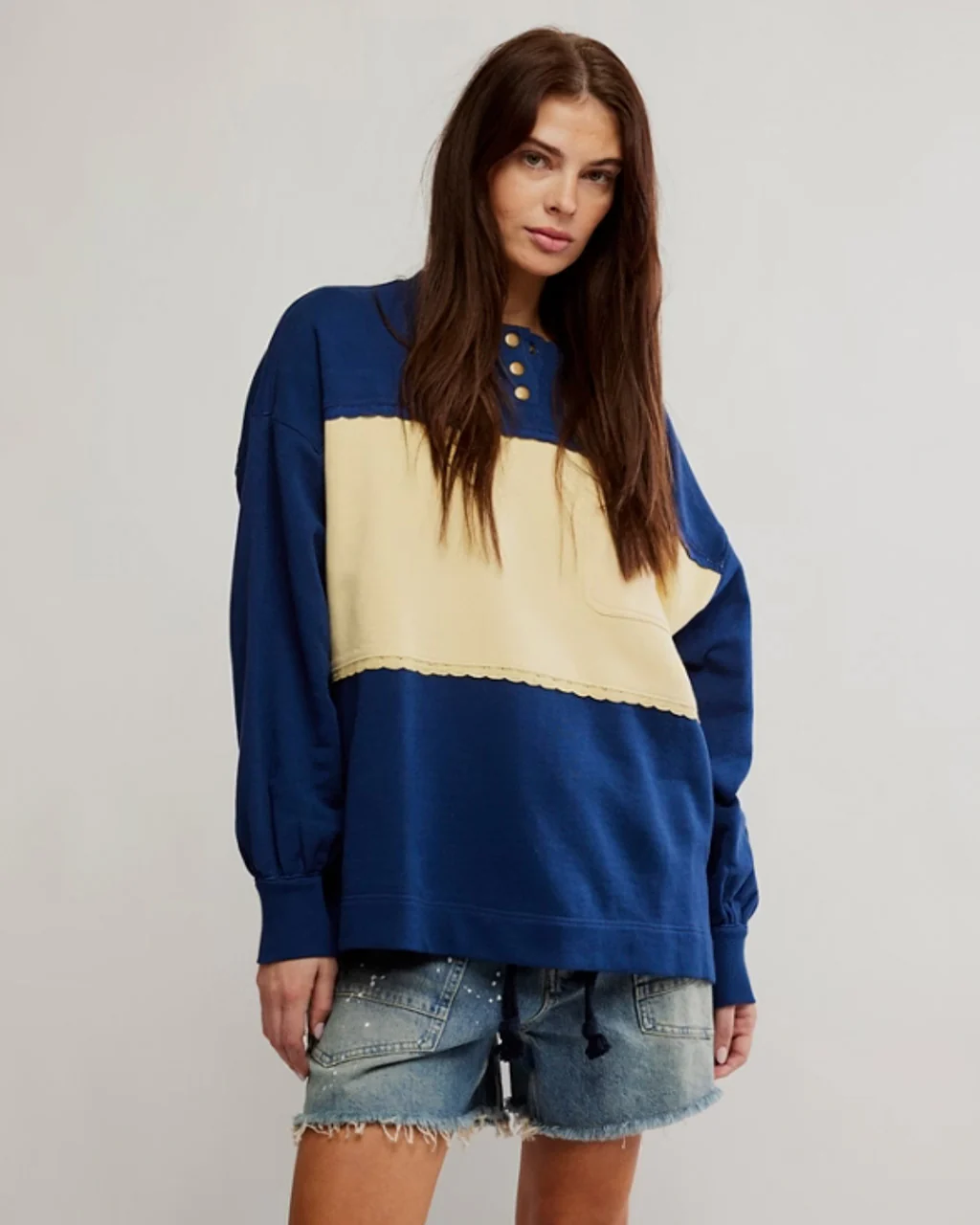 Strawberry Sweatshirt - Oceana Combo