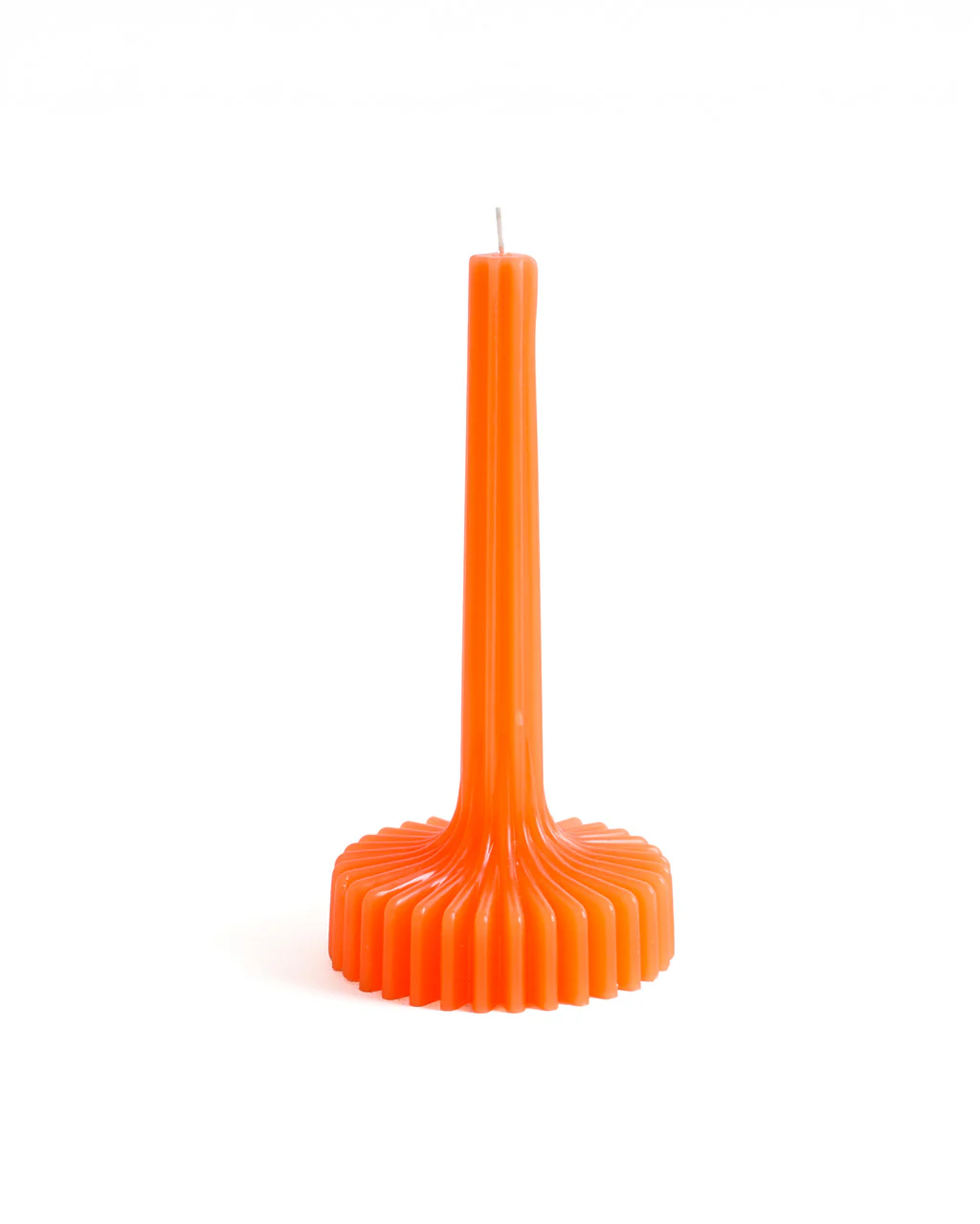 Tall Decorative Candle - Orange