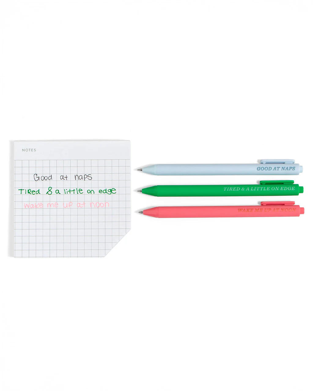 The Always Tired Gel Pen Set