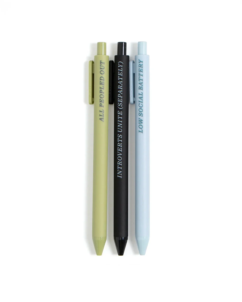 The Introvert Gel Pen Set