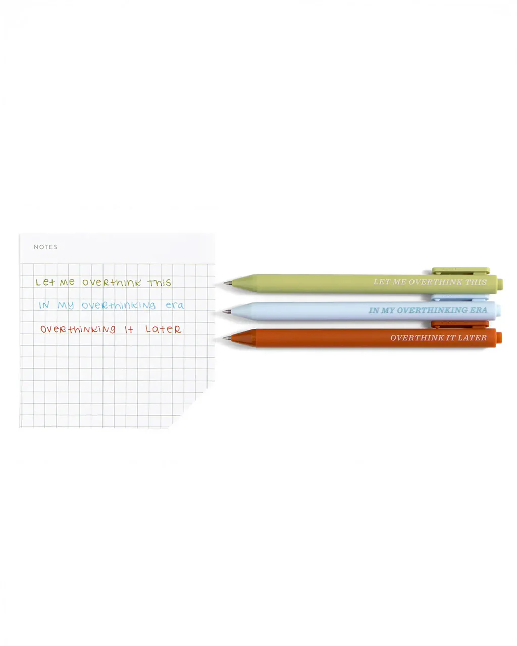 The Overthinker Gel Pen Set