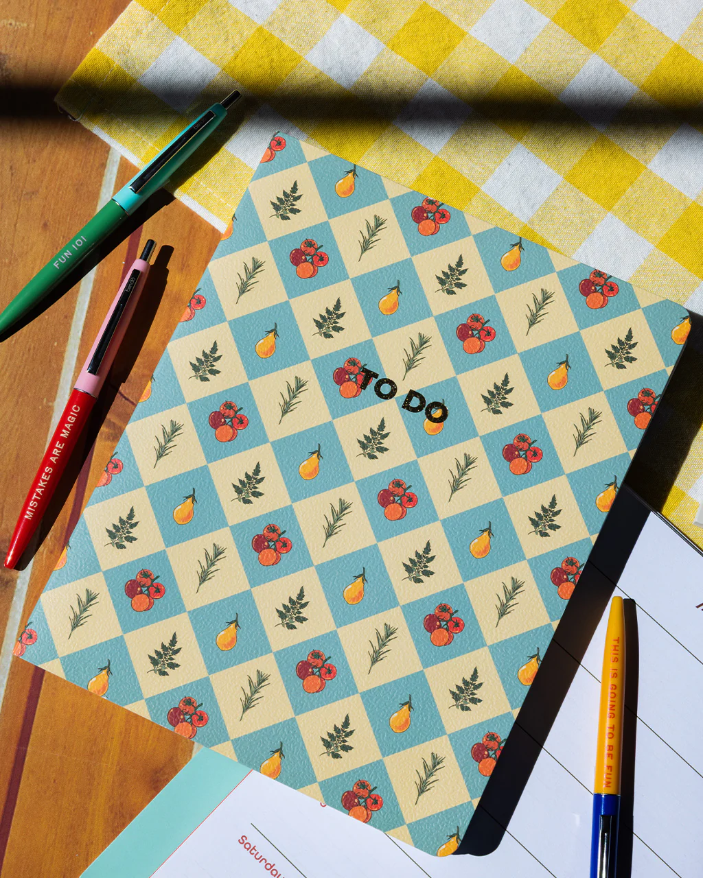 To Do Planner - Garden Checkered