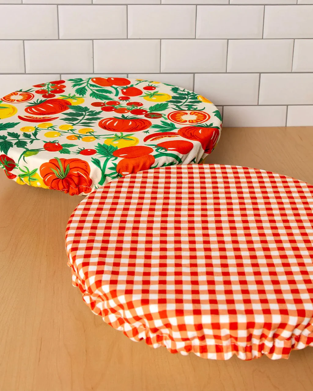 Tomato Vine Bowl Cover Set