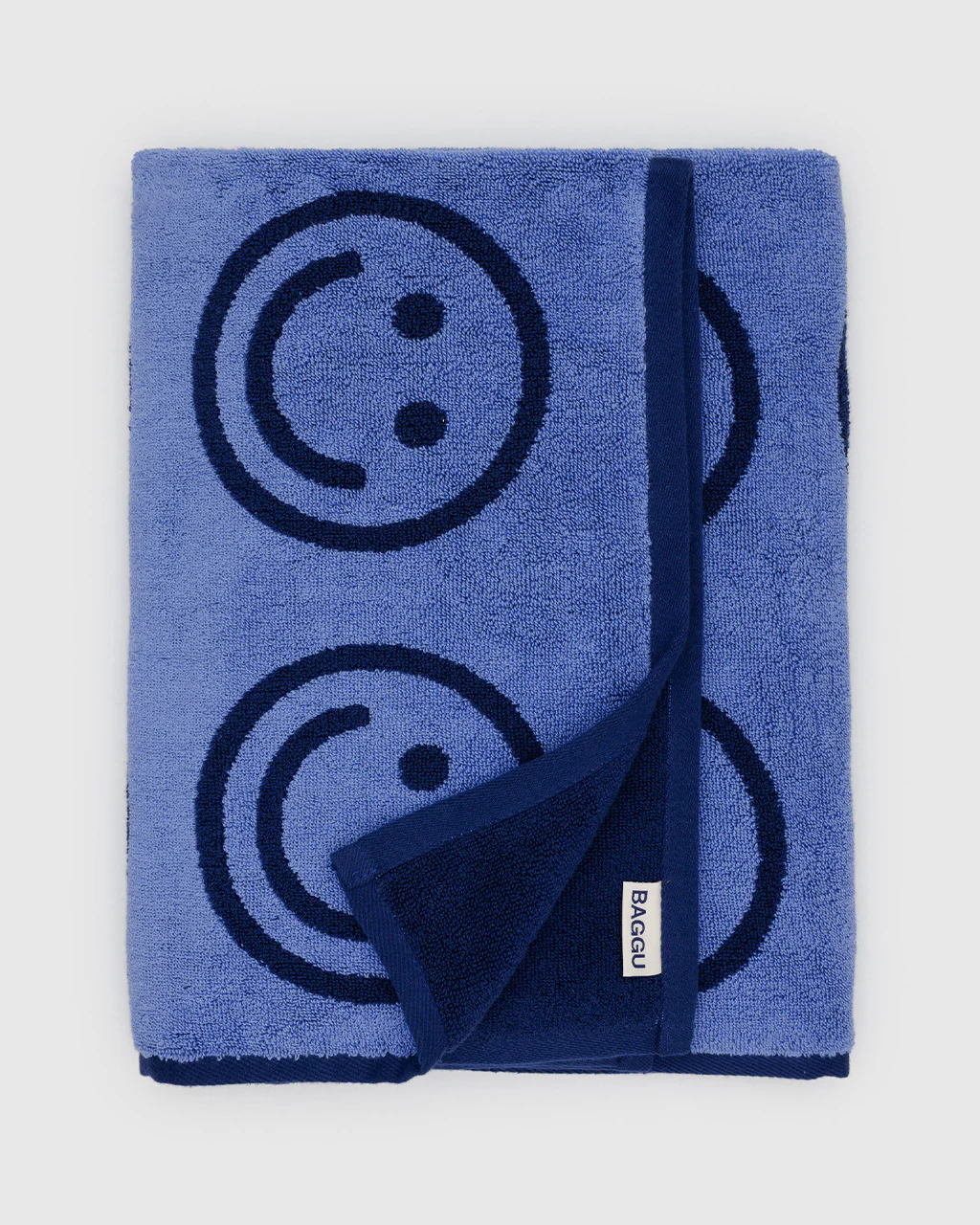 Towel - Blue Happy