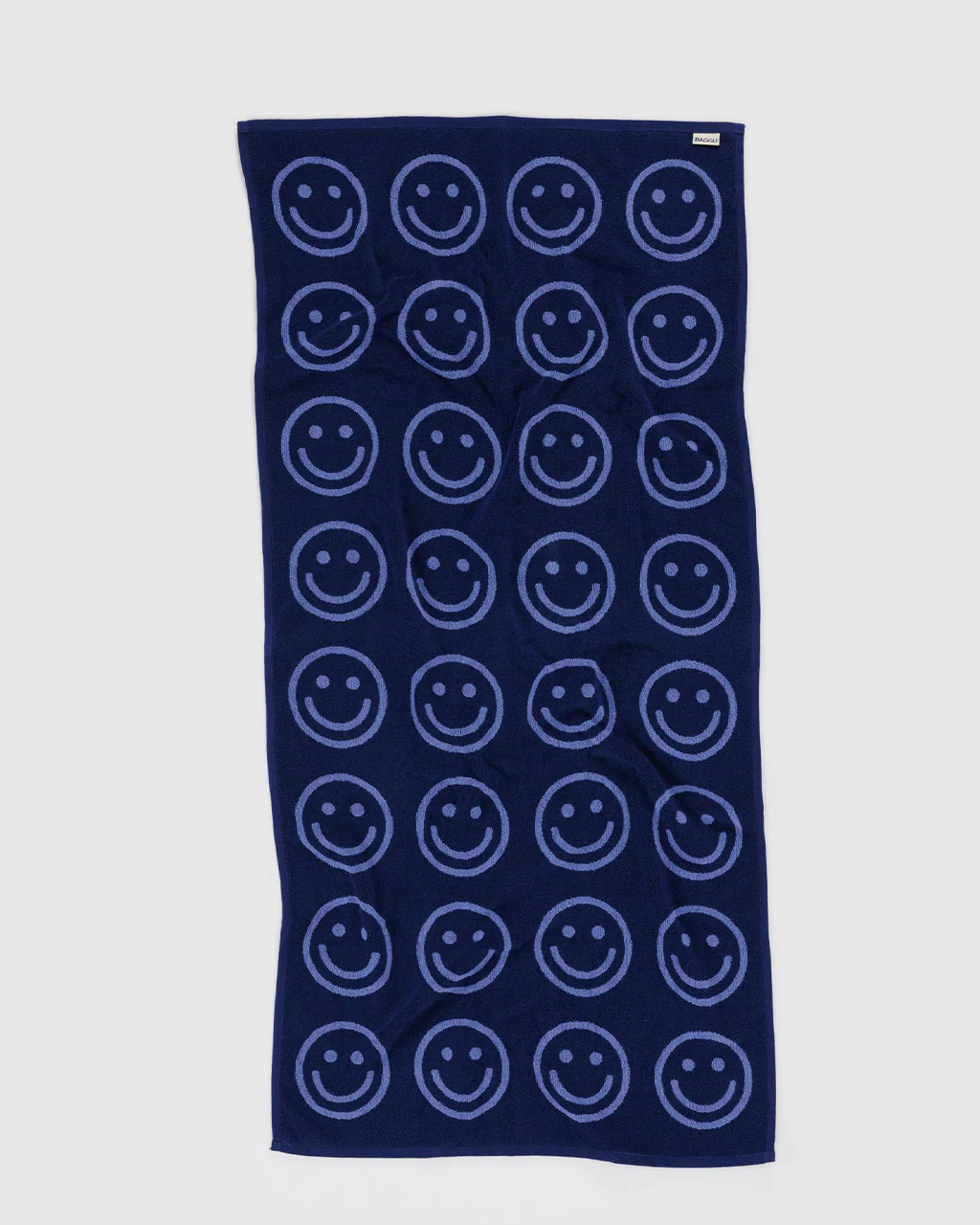 Towel - Blue Happy