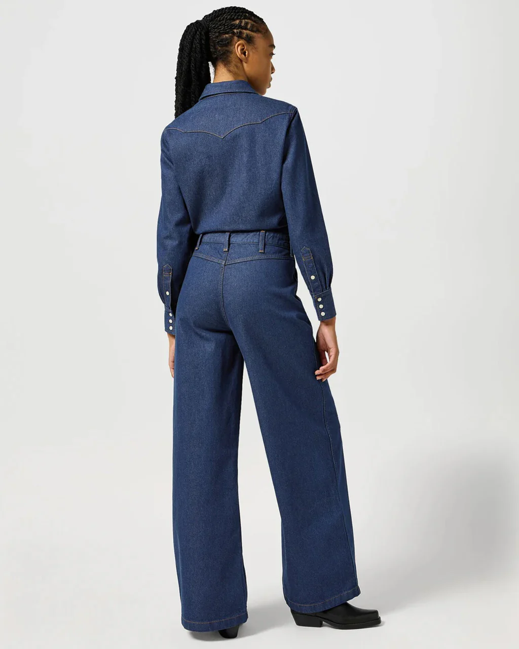 Trouser Coverall - Aged Blue