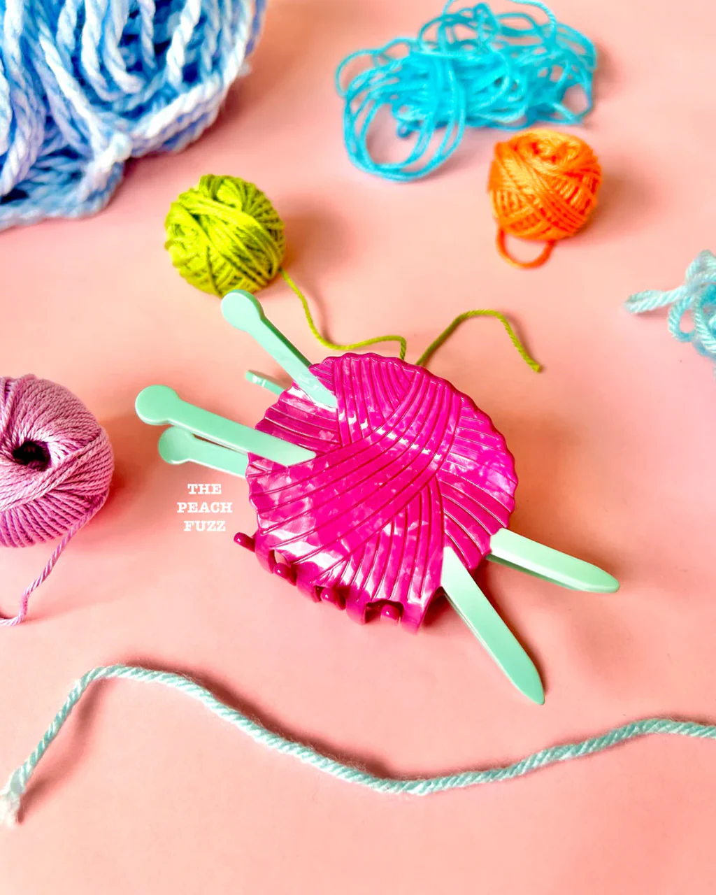 Yarn Crafts Knitting Needles Hair Claw