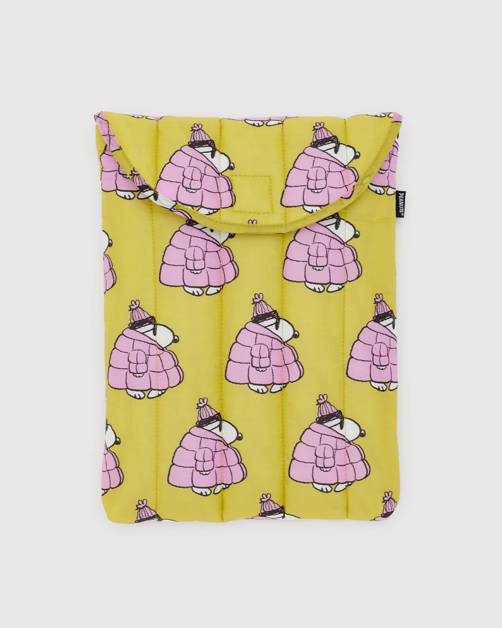 Puffy Laptop Sleeve 13" - Puffer Snoopy Pink