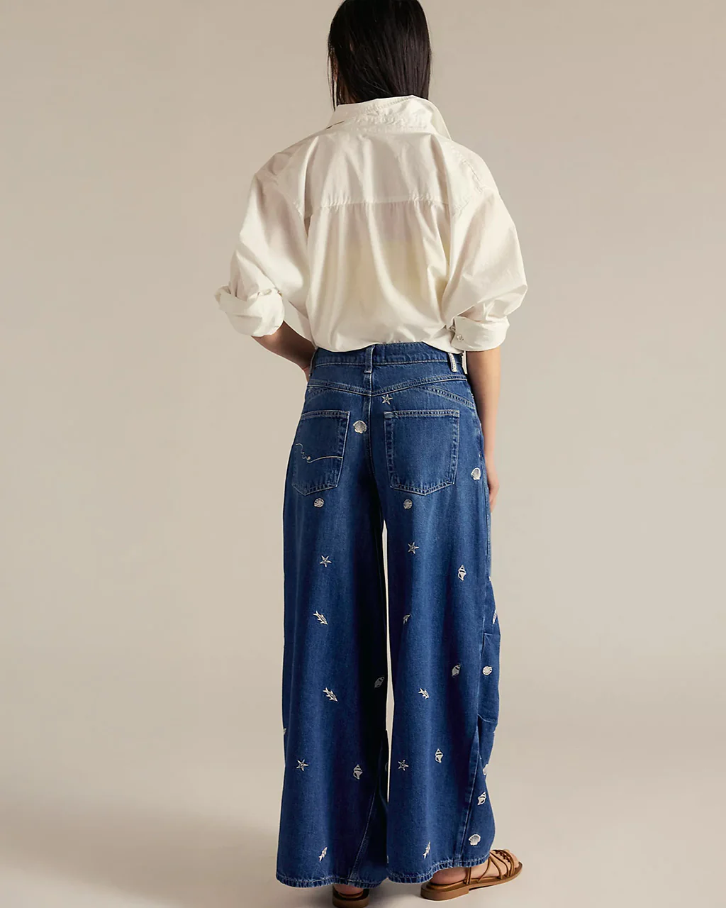 We The Free Westward Embroidered Jeans - Under The Sea