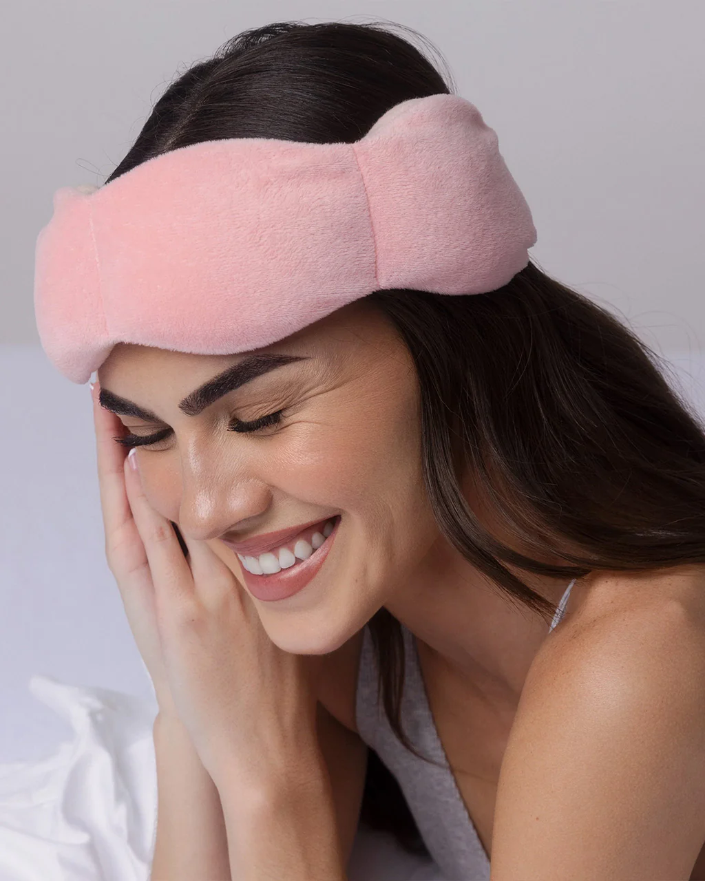 Weighted Sleep Mask - Blush Pink