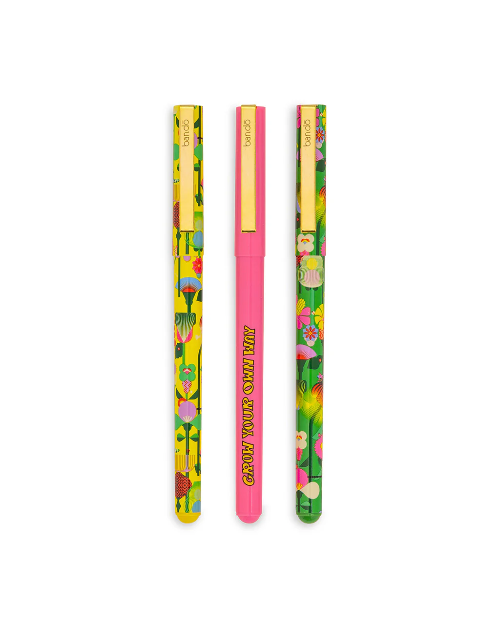 Write On Pen Set - Geometric Floral