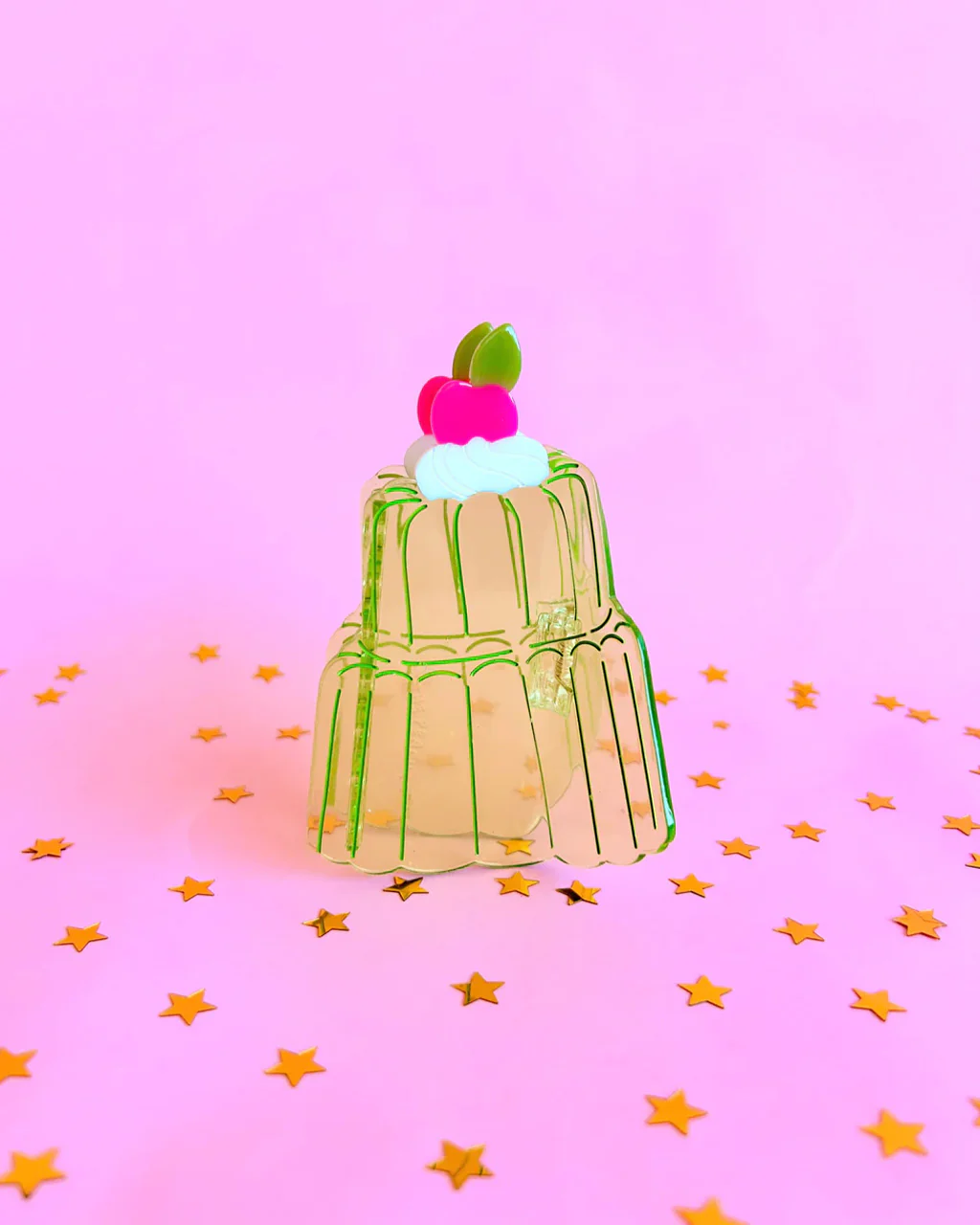 Jello Cake Hair Claw