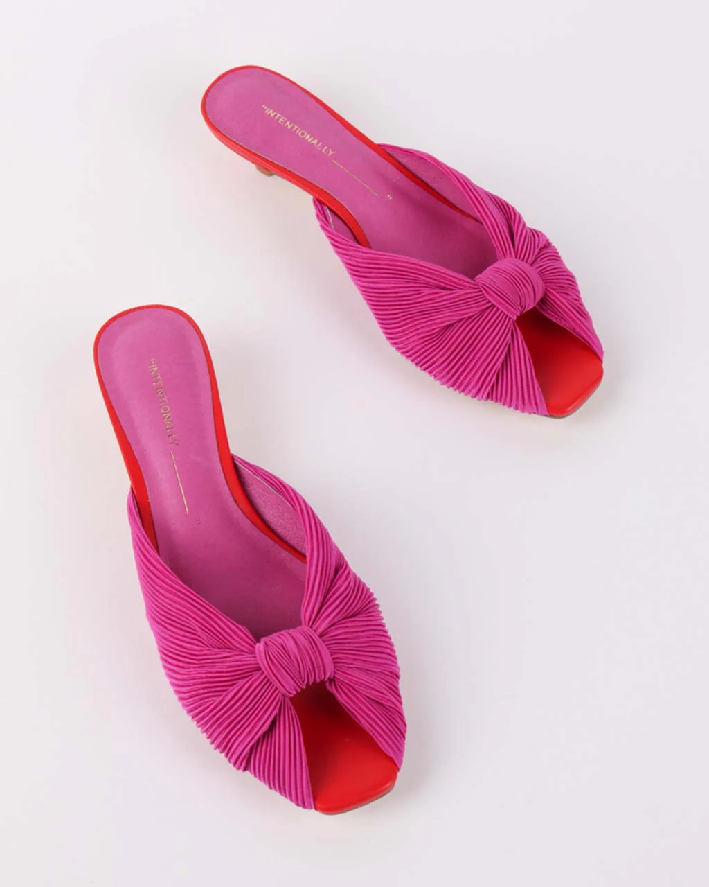 Curfew Kitten Heel - Flamingo