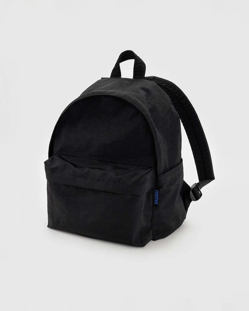 Medium Nylon Backpack - Black