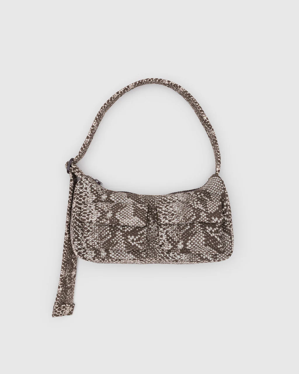 Cargo Shoulder Bag - Snakeskin