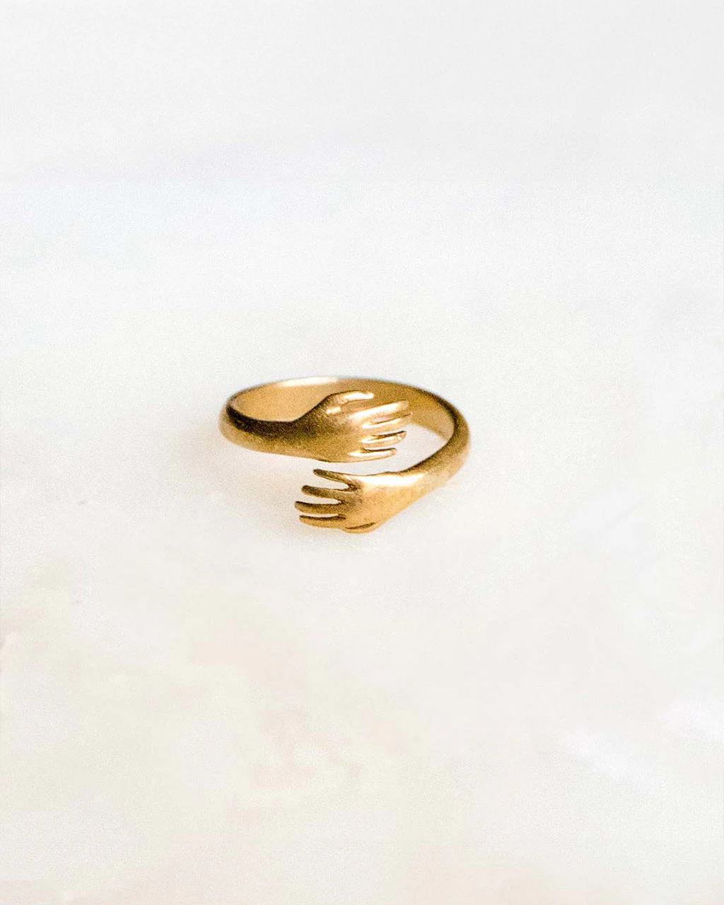 I Wanna Hold Your Hand Ring - Brass
