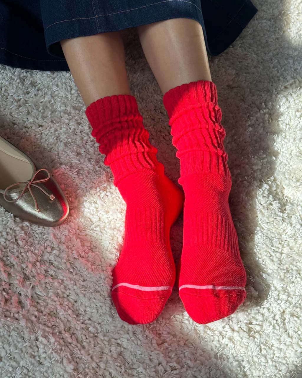 Ballet Socks - Strawberry