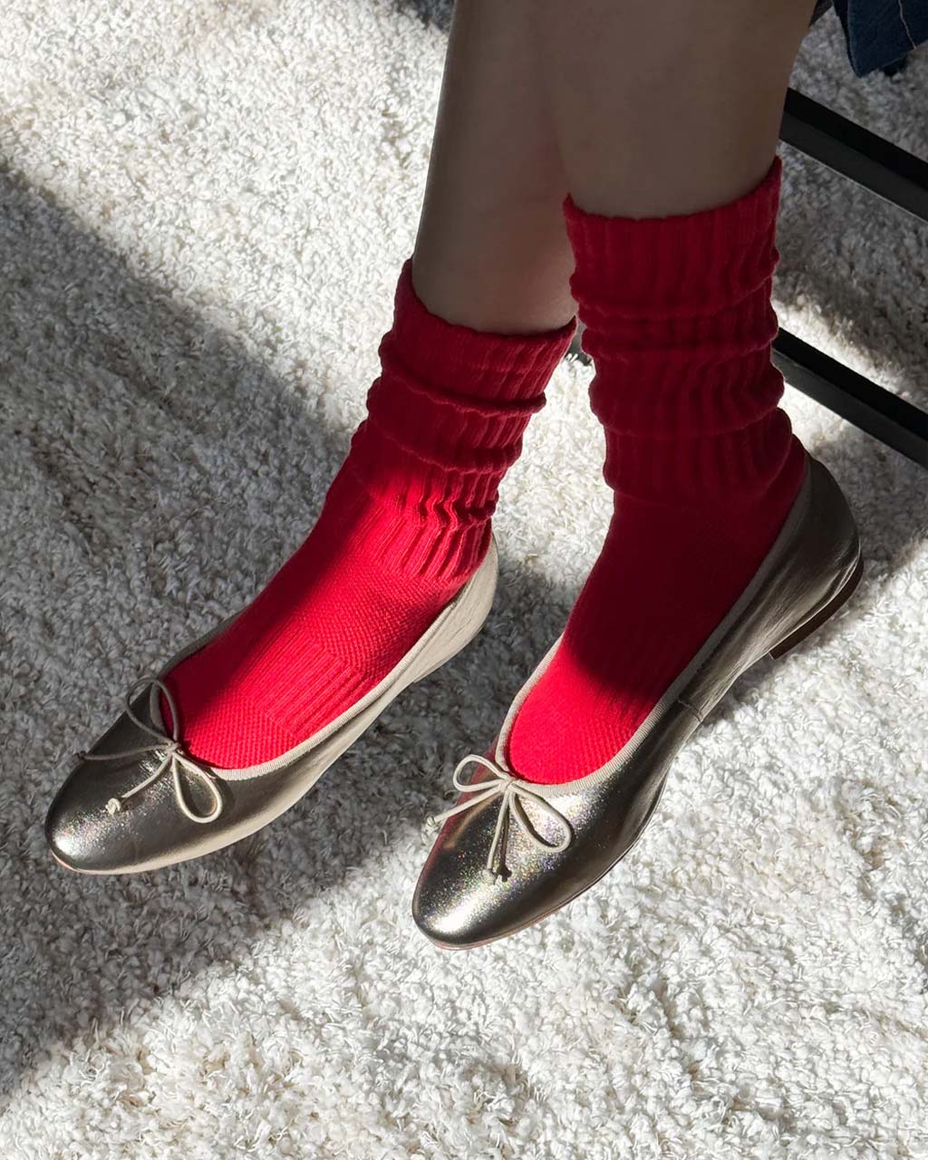 Ballet Socks - Strawberry