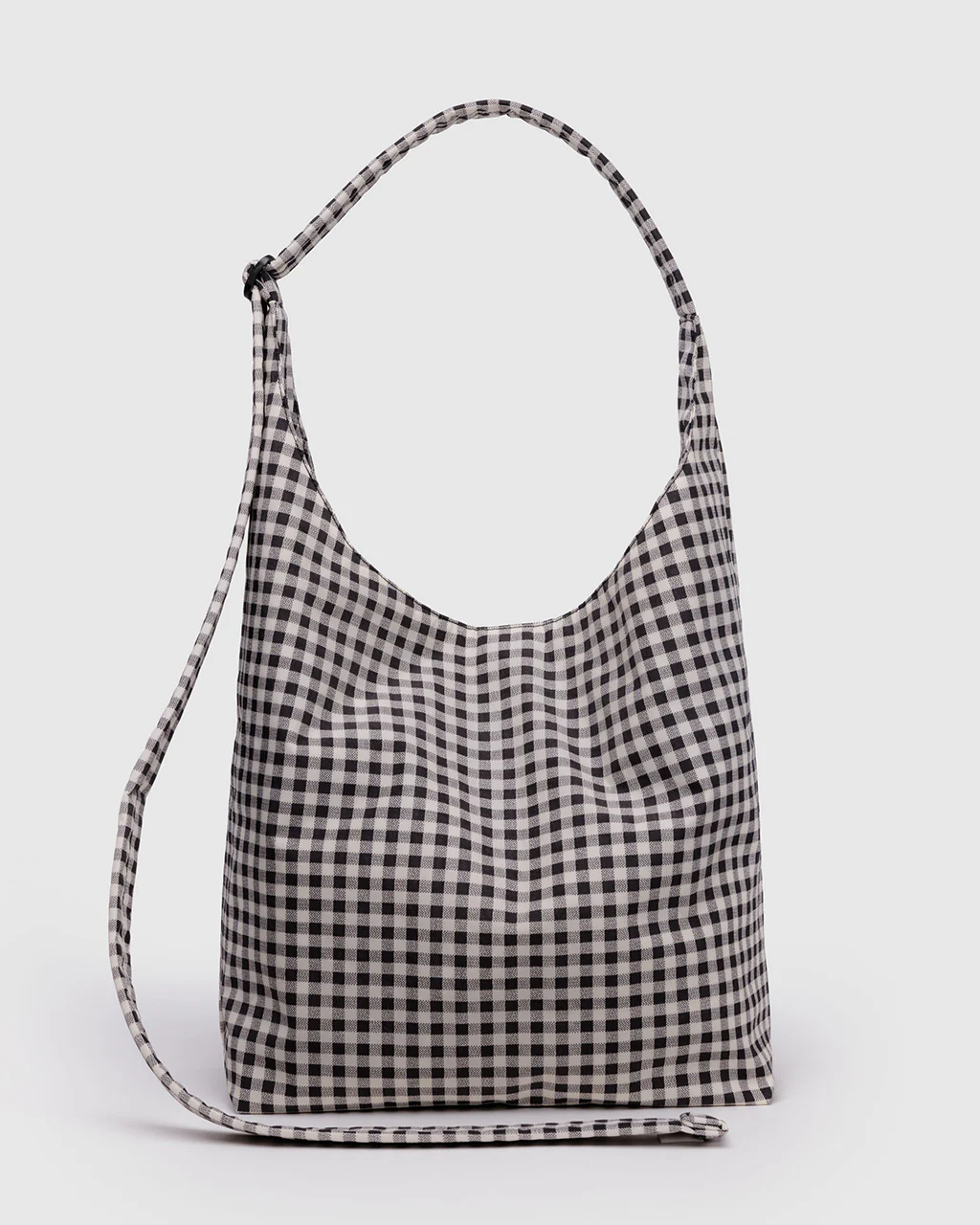 Large Nylon Sling - Black & White Gingham