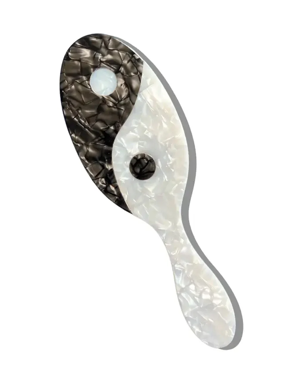 Hand-Painted Yin Yang Hair Brush