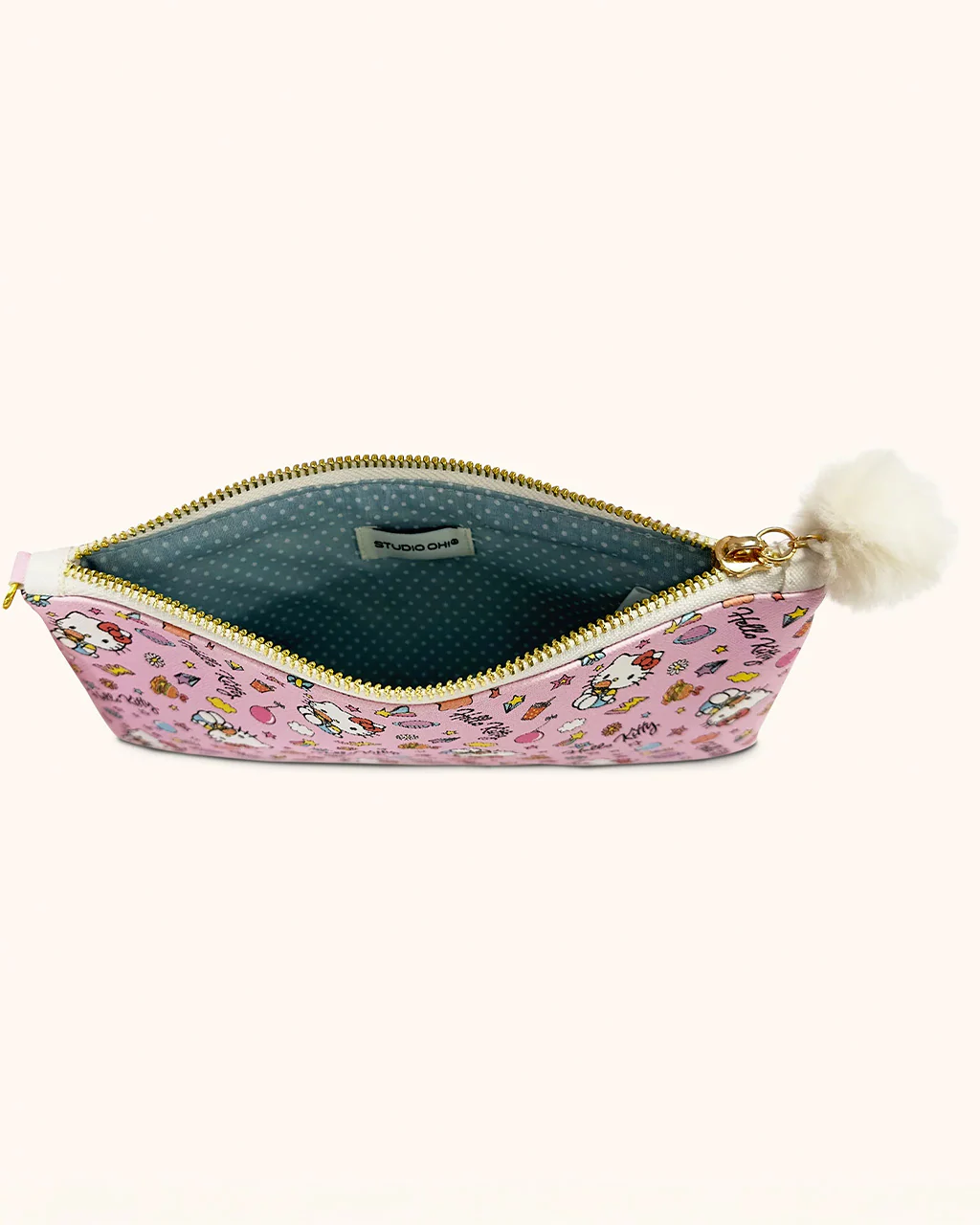Hello Kitty Pencil Pouch - College Letters