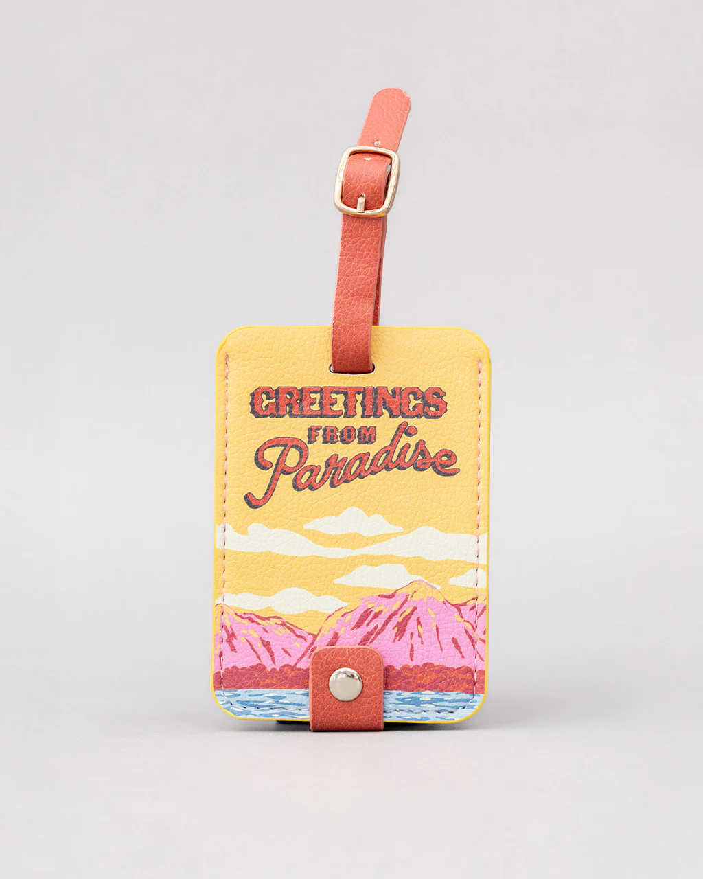 Getaway Luggage Tag - Greetings from Paradise