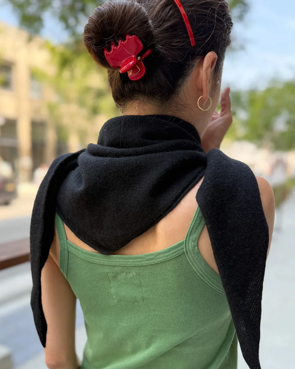 Cashmere Shawl - Black
