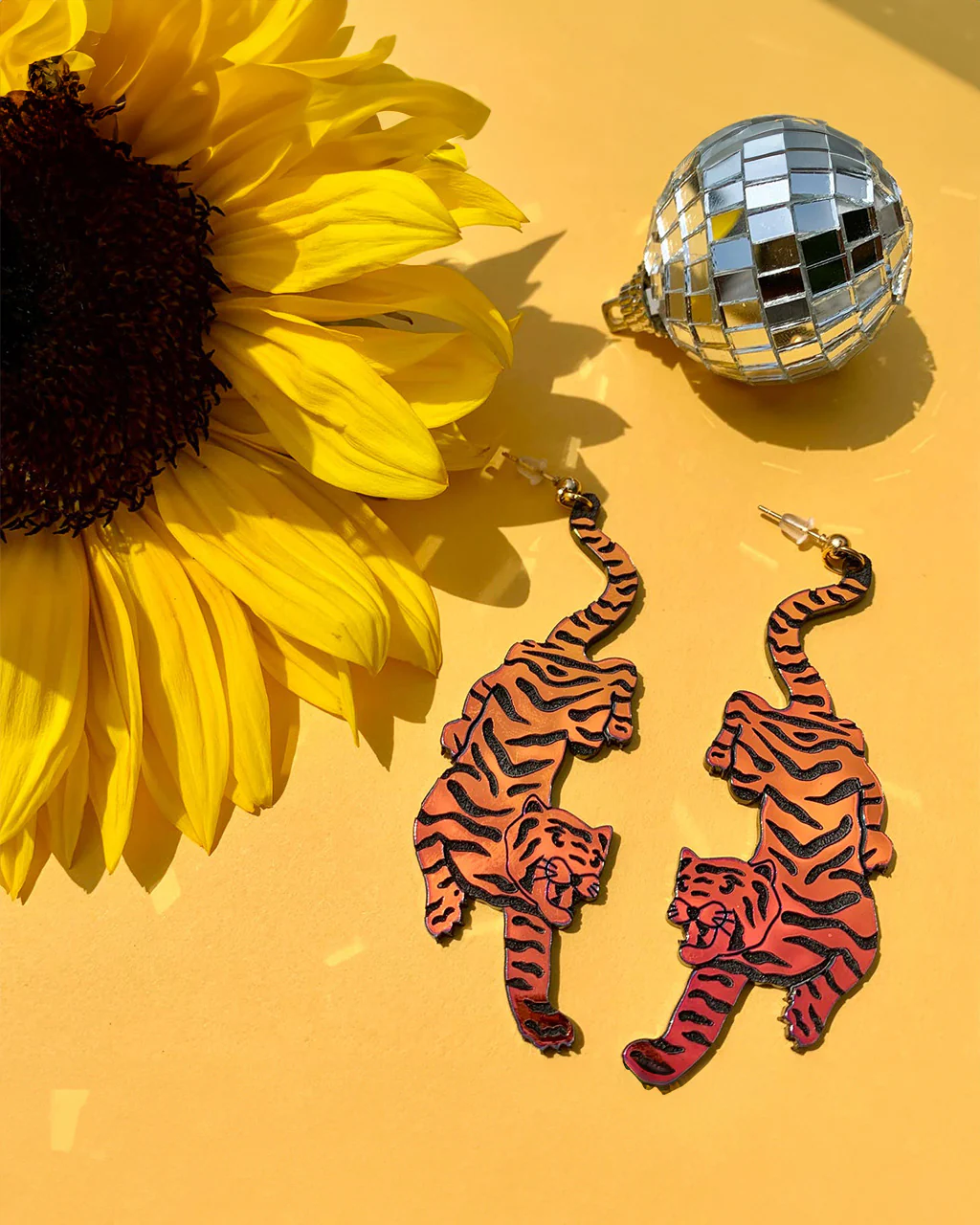 Animal Kingdom Earrings - Tigers